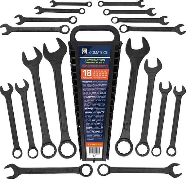 Изображение товара Набор ключей Sigmatool 5181MP Black (64 651)