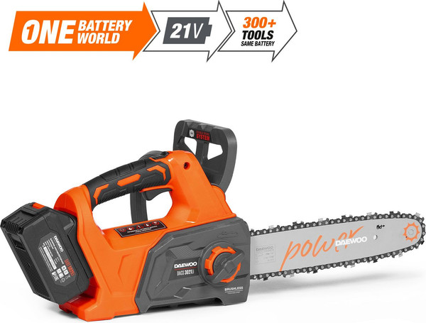 Изображение товара Пила цепная аккумуляторная Daewoo Power DACS 3021Li SET