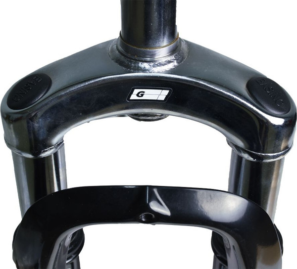 Изображение товара Вилка для велосипеда Grinz ES 225-2 27.5 / HQ-0018752 (черный/белый)