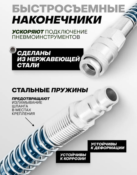 Изображение товара Шланг для компрессора Partner PA-1065-5M(15046)