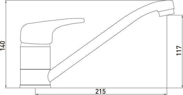 Изображение товара Смеситель Gross Aqua Optima 3509511C-G0146