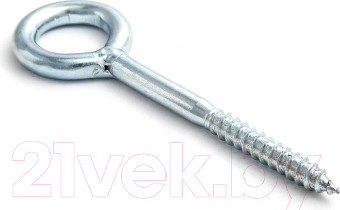 Изображение товара Шуруп ЕКТ По дереву 8х80 с кольцом / CV011214 (25шт, оцинкованный)