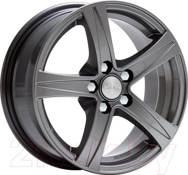 Изображение товара Литой диск SKAD Sakura 15x6.5" 5x100мм DIA 57.1мм ET 35мм Graphite