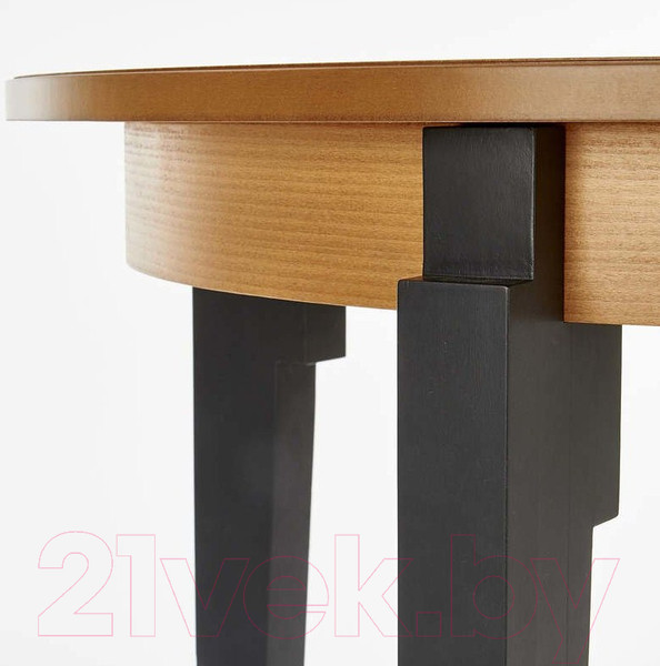 Изображение товара Обеденный стол Halmar  Sorbus (дуб медовый/графит)