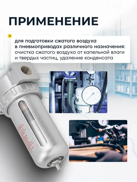 Изображение товара Фильтр для компрессора Partner AF802(9306)