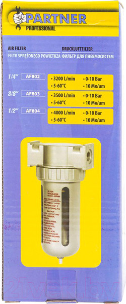 Изображение товара Фильтр для компрессора Partner AF802(9306)