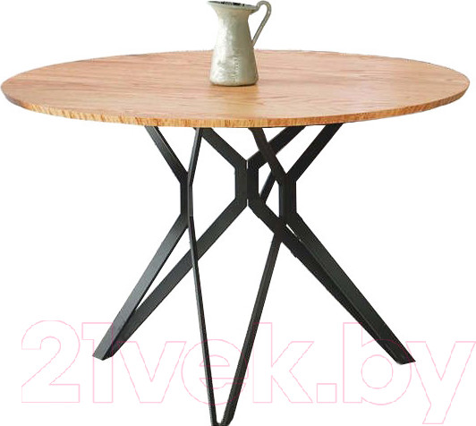 Изображение товара Обеденный стол Halmar Pixel 2 (дуб золотой/черный)