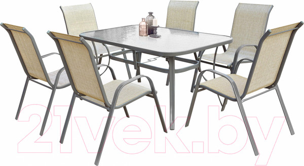 Изображение товара Обеденный стол Halmar Mosler (темно-серый)