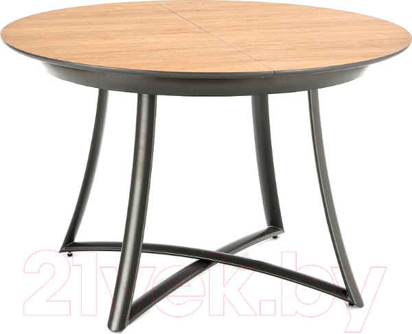 Изображение товара Обеденный стол Halmar Moretti (дуб натуральный/черный)