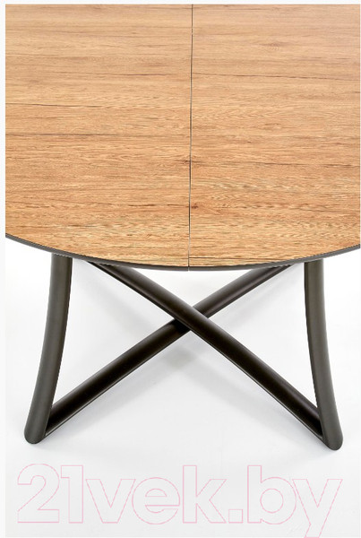 Изображение товара Обеденный стол Halmar Moretti (дуб натуральный/черный)