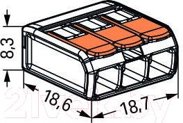Изображение товара Клемма Wago 221-413