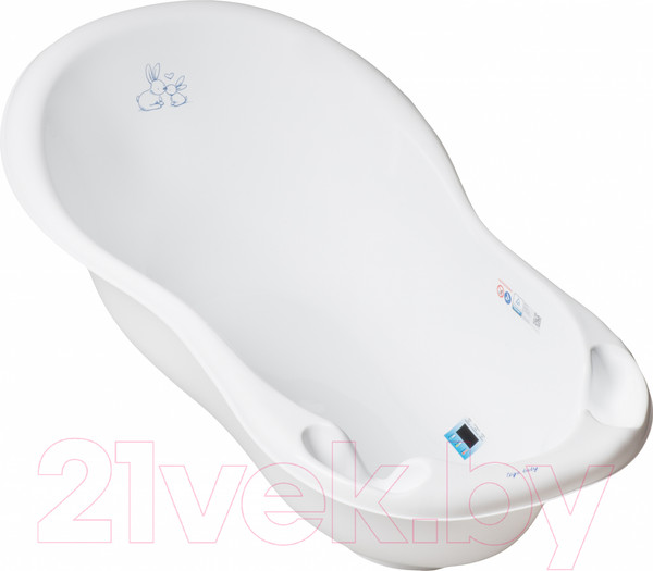 Изображение товара Ванночка детская Tega Кролики / KR-005-103 (белый)