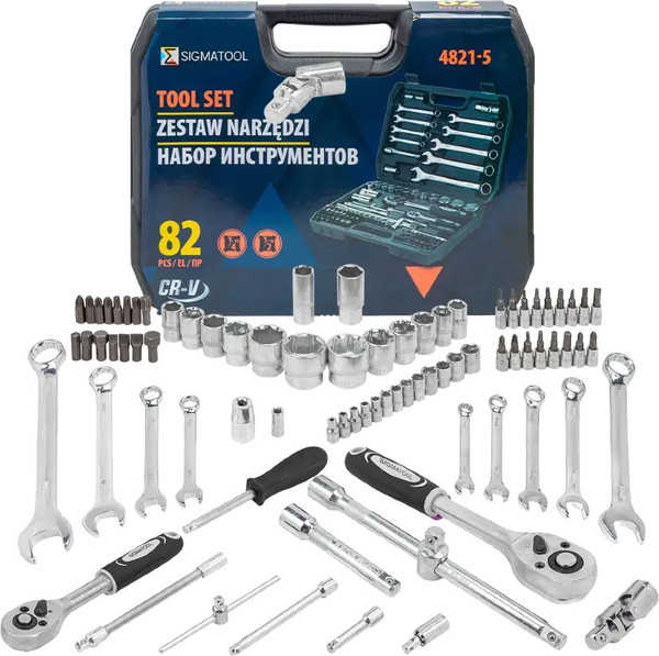 Изображение товара Универсальный набор инструментов Sigmatool 4821-5 (64661)