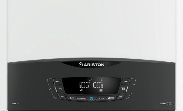 Изображение товара Комплект газового котла с бойлером Ariston Clas XC System 32 FF NG (3301681) + Royal Thermo Aquatec (Inox RTWX 150) (дымоход в подарок)
