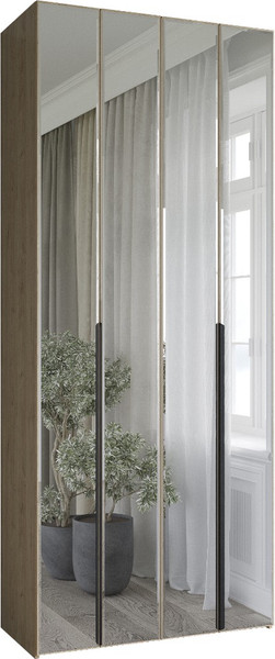 Изображение товара Шкаф-гармошка Евва Лайн ЛН-2D.560.03(2Z/2Z) (гикори кингстон)