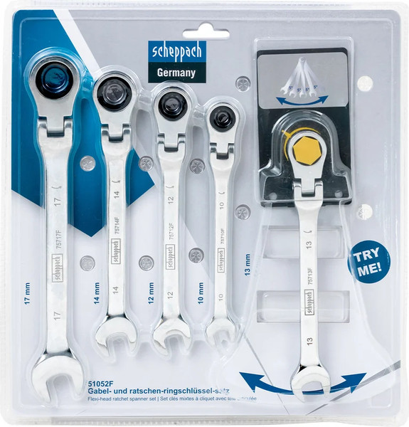 Изображение товара Набор ключей Scheppach Sch-51052F (64813)
