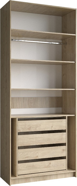 Изображение товара Шкаф-гармошка Евва ЛайнЛН-2D.560.04(1Z/1Z) (гикори кингстон)