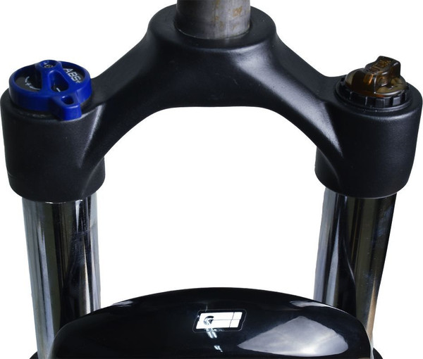 Изображение товара Вилка для велосипеда Grinz ES 456 HLO 26 / HQ-0018764 (черный/белый)