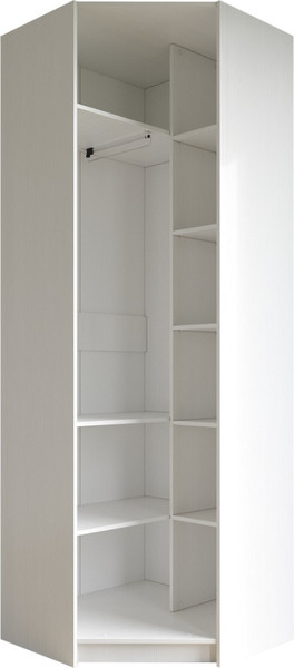 Изображение товара Шкаф-гармошка Евва Лайн ЛН-1U.820Х820(0Z) Угловой (бодега белый)