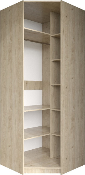 Изображение товара Шкаф-гармошка Евва Лайн ЛН-1U.930х930(2Z) Угловой (гикори кингстон)