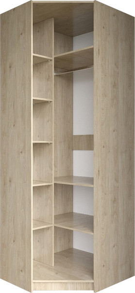 Изображение товара Шкаф-гармошка Евва Лайн ЛН-1U.820х930(2Z) Угловой (гикори кингстон)