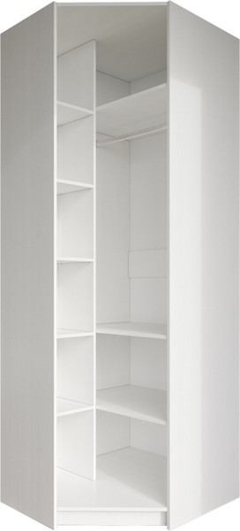 Изображение товара Шкаф-гармошка Евва Лайн ЛН-1U.820х930(2Z) Угловой (бодега белый)