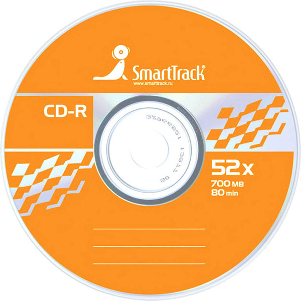Изображение товара Набор дисков CD-R SmartTrack 700Mb 52x Cake Box / ST000151 (50шт)