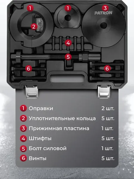 Изображение товара Набор автоинструмента Patron P-913T2M (65 080)
