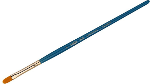 Изображение товара Кисть для рисования ГАММА Галерея. Синтетика №6 / 303006