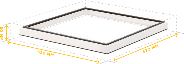 Изображение товара Дистанционное кольцо для улья Lyson Для 12-рамочного улья 520x520 / W1262Y (желтый)