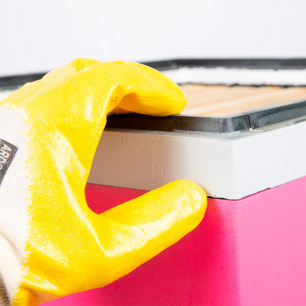 Изображение товара Дистанционное кольцо для улья Lyson Для 12-рамочного улья 520x520 / W1262Y (желтый)