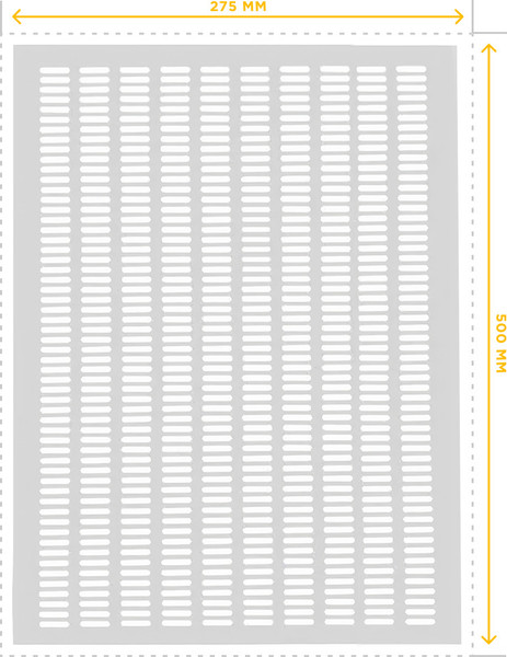 Изображение товара Решетка разделительная для улья Lyson Горизонтальная / 3182 (прозрачный)