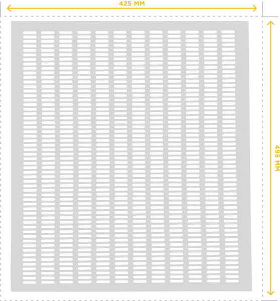 Изображение товара Решетка разделительная для улья Lyson Горизонтальная / 3195 (прозрачный)