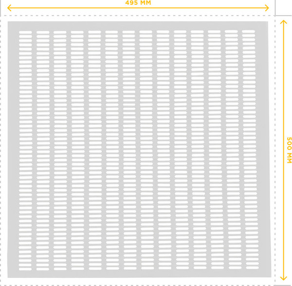 Изображение товара Решетка разделительная для улья Lyson Горизонтальная / 3191 (прозрачный)