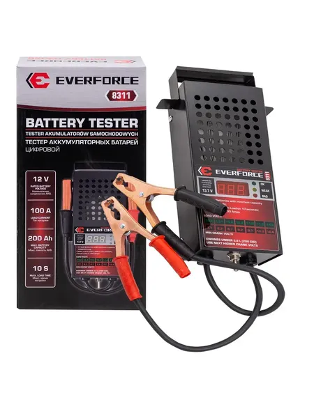 Изображение товара Тестер аккумуляторной батареи Everforce EF-8311 (65120)