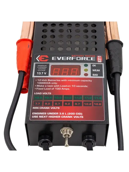 Изображение товара Тестер аккумуляторной батареи Everforce EF-8311 (65120)