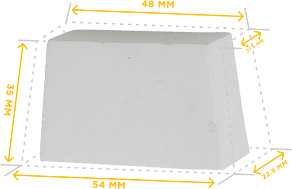Изображение товара Заглушка вентиляционная для улья Lyson Трапеция / W3047 (белый)