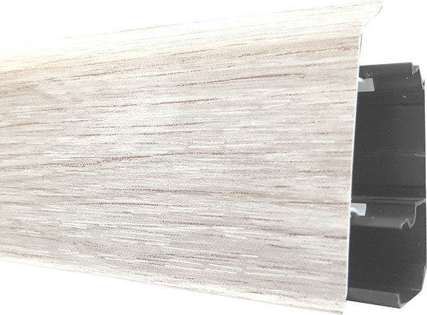 Изображение товара Плинтус DekorPlast 67мм LL030+LK001 (береза белая)