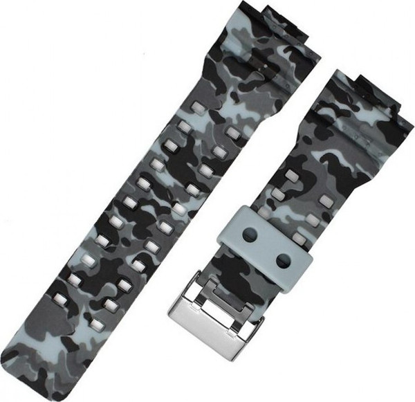 Изображение товара Ремешок для умных часов Rumi GLS для G-Shock GA-110/GA-100/G-8900/GLS-100 (серый камуфляж)