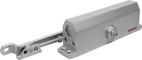 Изображение товара Доводчик с рычагом Аллюр Comfort ДД 188/3-5 A-S RAL9006 (серебристый)