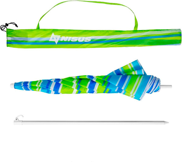 Изображение товара Зонт пляжный Nisus N-180-SB (1.8м, прямой)