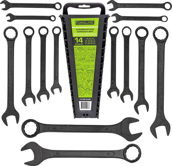 Изображение товара Набор ключей ForsLine FL-5141MP Black (64740)