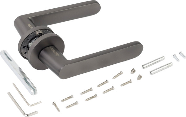 Изображение товара Ручка дверная Аллюр Арт Вита MBN 9140 (графит)