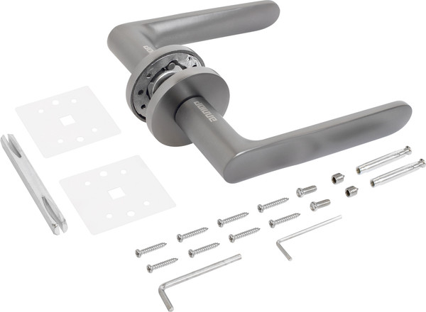 Изображение товара Ручка дверная Аллюр Арт Доната MBN 9340 (графит)