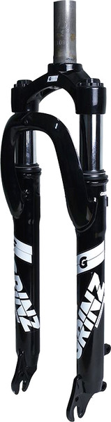 Изображение товара Вилка для велосипеда Grinz ES 245-2 26 / HQ-0018744 (черный/белый)