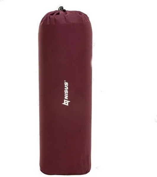 Изображение товара Туристический коврик Nisus 188x66x7 / N-007-C (флок вишневый)