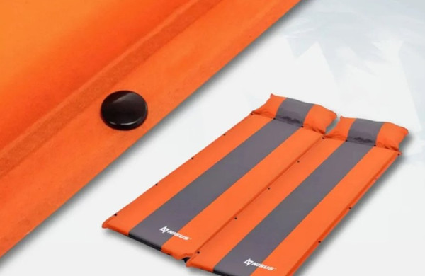 Изображение товара Туристический коврик Nisus 30-170x65x5 / N-005P-OG (оранжевый/серый)