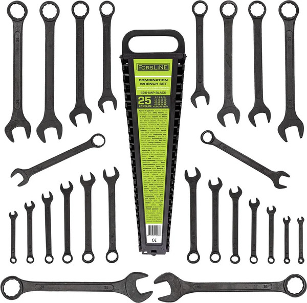 Изображение товара Набор ключей ForsLine FL-5261MP Black (64746)