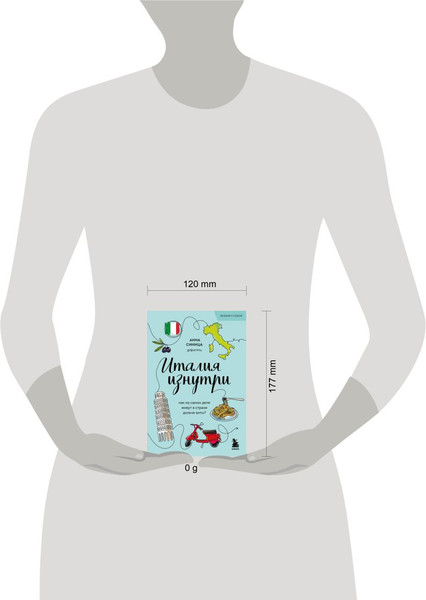 Изображение товара Книга Бомбора Италия изнутри, мягкая обложка (Синица Анна)