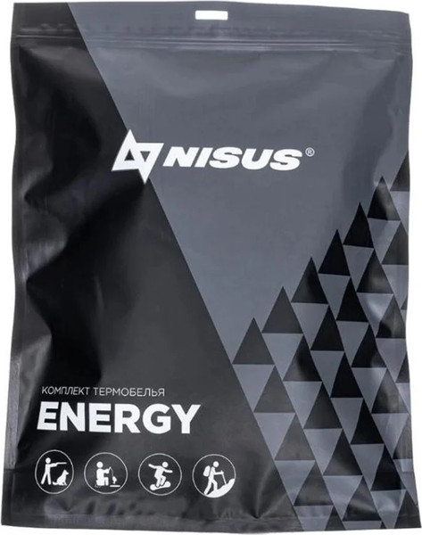 Изображение товара Комплект термобелья Nisus Energy / N-6304-M (черный)